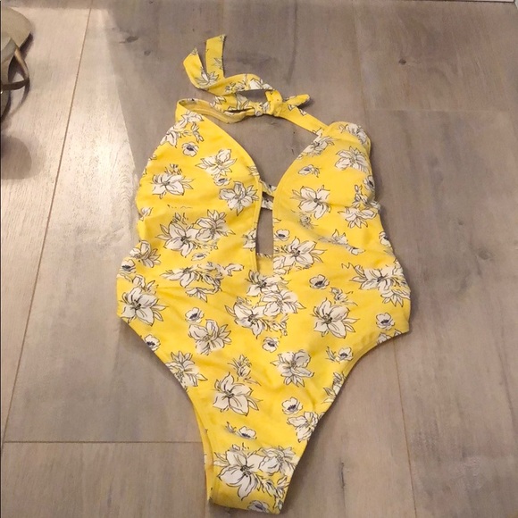 Abercrombie & Fitch Other - Abercrombie and Fitch yellow onepiece bathing suit